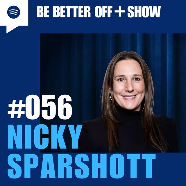 #056 - Nicky Sparshott - podcast episode cover