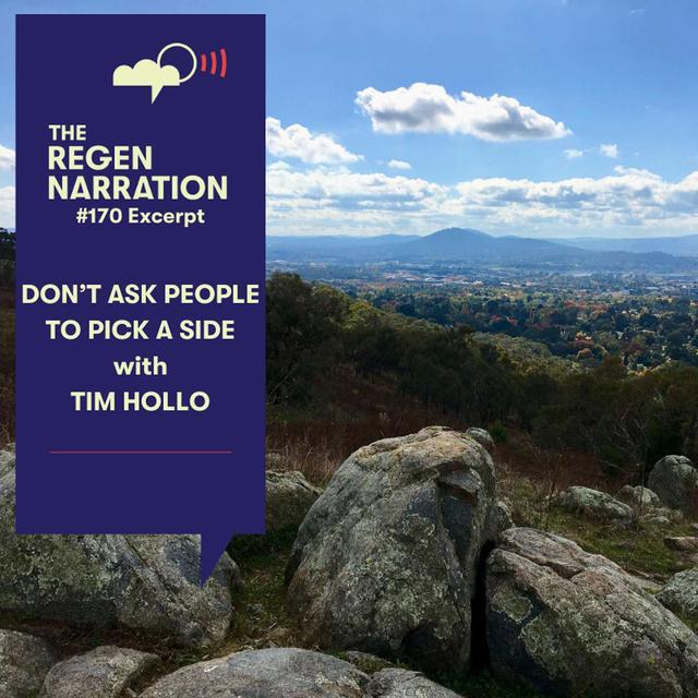 170 Excerpt. Don’t Ask People to Pick a Side, with Tim Hollo - podcast episode cover