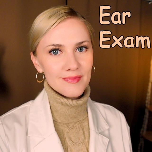 testing and examining your EARS 👂 ASMR WHISPER - podcast episode cover