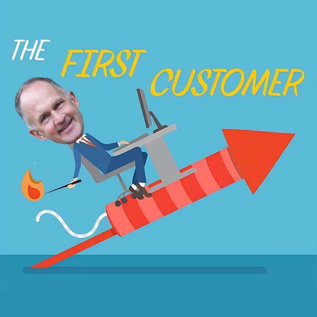 The First Customer - Why You Should Bet Big on Starting Over with CEO Bill Douglas - podcast episode cover