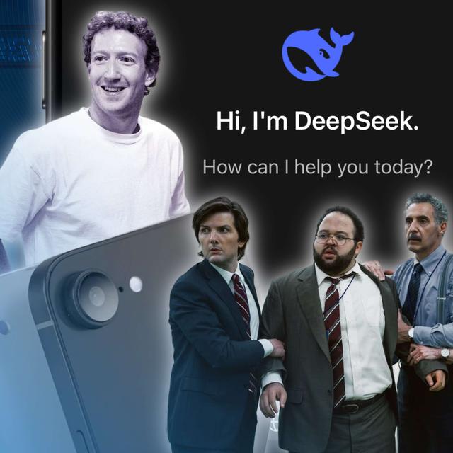 DeepSeek Explained, AI Arms Race, iOS 18.3 Updates, Rube Goldberg Email Machine - podcast episode cover