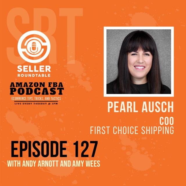Shipping to International Marketplaces - Amazon Seller Tips with Pearl Ausch - Part 1 - podcast episode cover