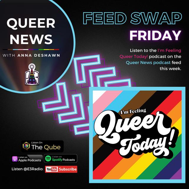 Feed Swap Friday with I’m Feeling Queer Today podcast - The Label Game - podcast episode cover