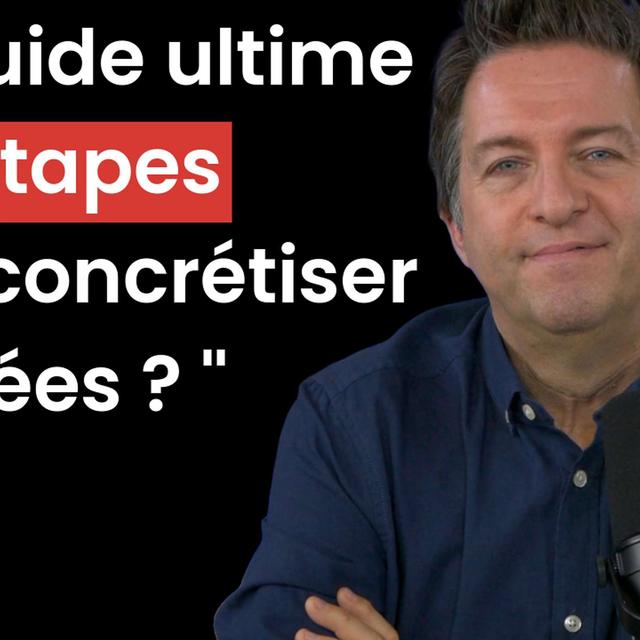 Ep 105: 7 étapes pour que ton projet se réalise - podcast episode cover
