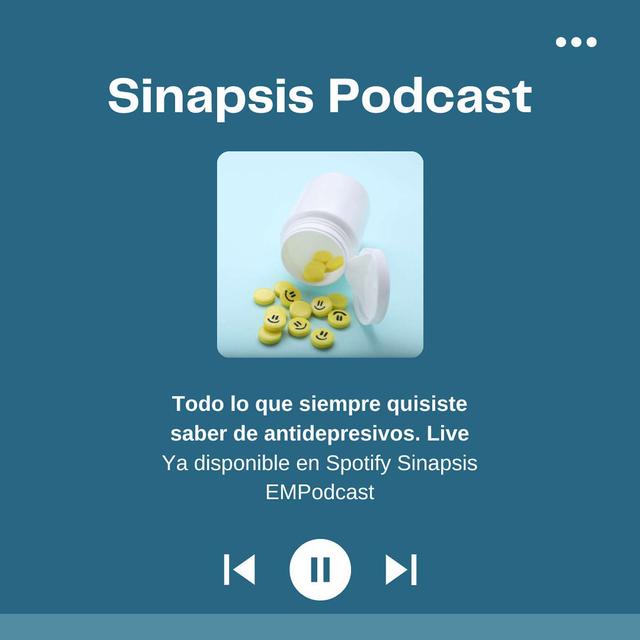 Todo lo que siempre quisiste saber de antidepresivos. Live - podcast episode cover