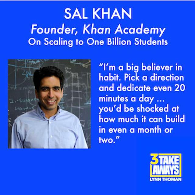 Founder of Khan Academy, Sal Khan: On Scaling to One Billion Students (#5) - podcast episode cover