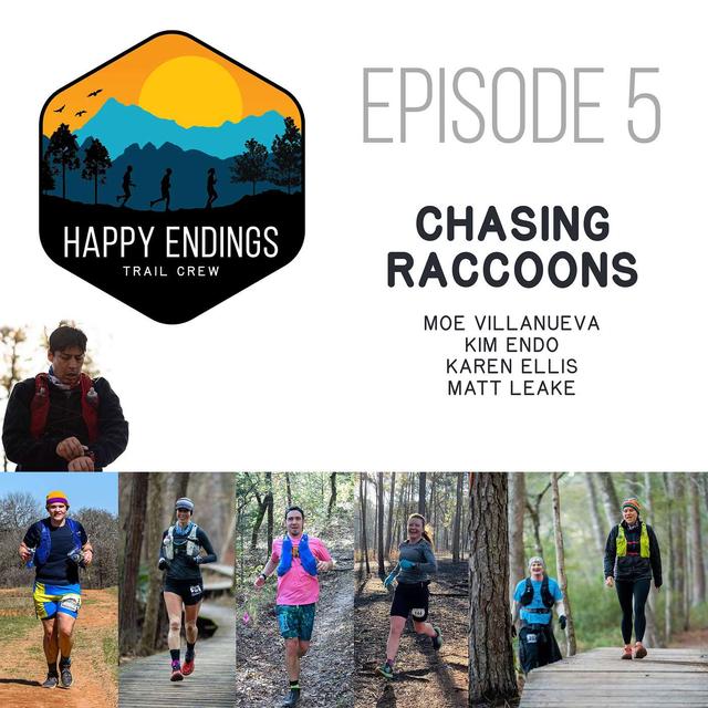 Chasing Raccoons with Kim, Karen, Matt and Moe - podcast episode cover