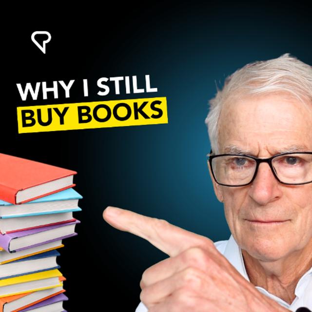 6 reasons I still buy language books in 2025 - podcast episode cover