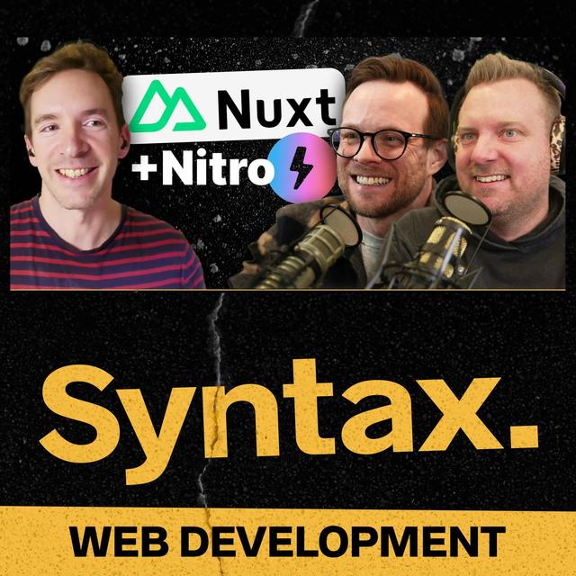 878: You Are Sleeping On Nuxt, Nitro and Vue w/ Daniel Roe - podcast episode cover
