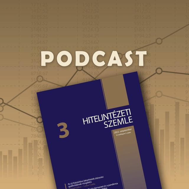 Hogyan működhet a lakossági digitális jegybankpénz? - Hitelintézeti Szemle podcast - podcast episode cover
