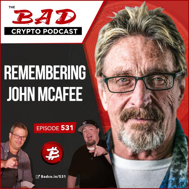 Remembering John McAfee - podcast episode cover