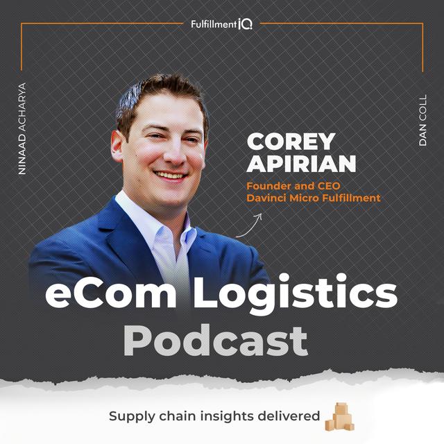 Amazon Logistics and Micro-Fulfillment Masterclass with Corey Apirian - podcast episode cover