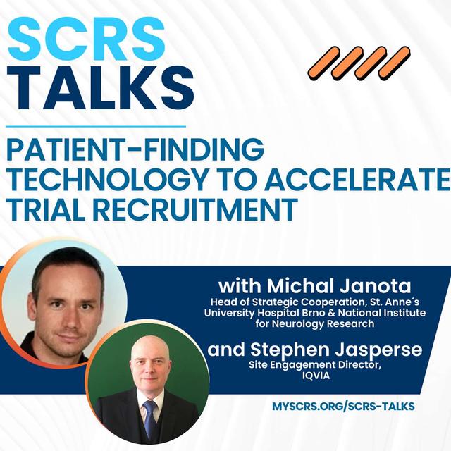 Patient-Finding Technology to Accelerate Trial Recruitment - podcast episode cover