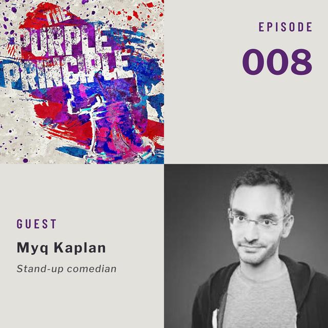 Comedy & Partisanship: The Transcendent Laugh with Special Guest, Myq Kaplan - podcast episode cover
