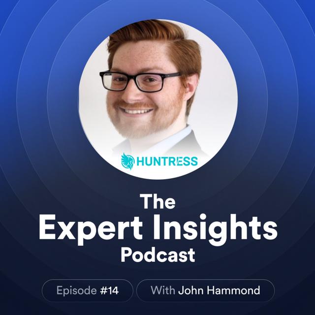 #14 - The Impact Of AI On Cyber Threats (John Hammond, Huntress) - podcast episode cover