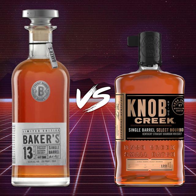 Baker’s 13 vs. Knob Creek 13 Year Old Single Barrel Store Pick Bourbon Review - podcast episode cover
