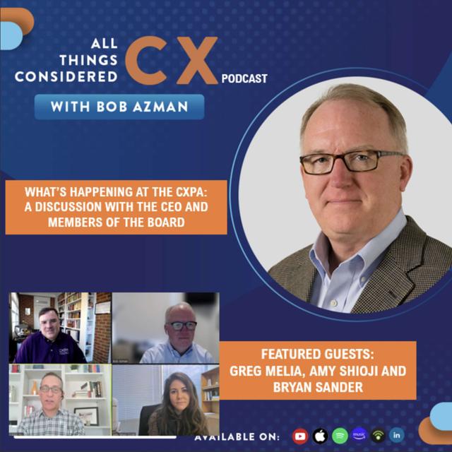 CXPA New Board Member Roundtable - podcast episode cover