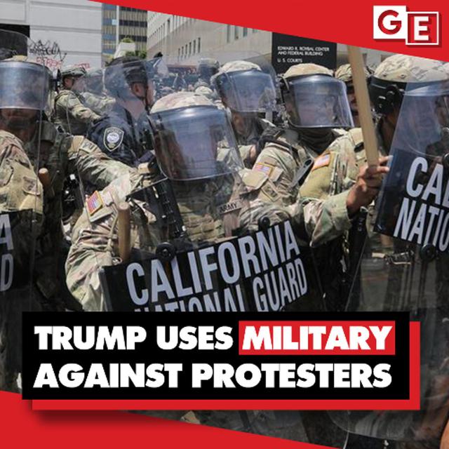 Trump sends military to repress protests in Los Angeles: US empire's tactics come home - podcast episode cover
