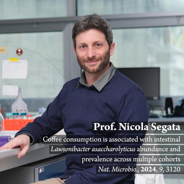 Ep18. Coffee affects your microbiome with Prof. Nicola Segata - podcast episode cover