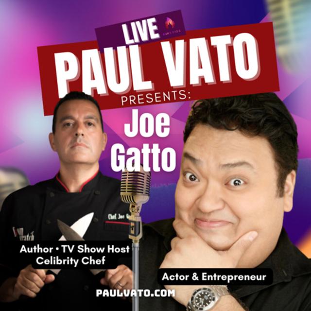 Culinary Adventures and Family Traditions with Celebrity Chef, Joe Gatto. - podcast episode cover