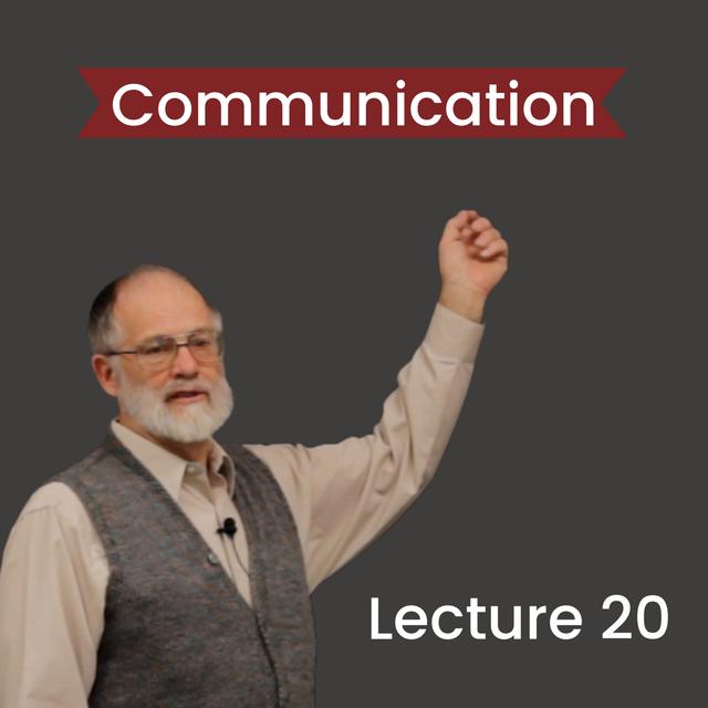 Communication — Frank Reed Lecture 20 - podcast episode cover