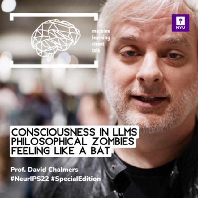 #90 - Prof. DAVID CHALMERS - Consciousness in LLMs [Special Edition] - podcast episode cover