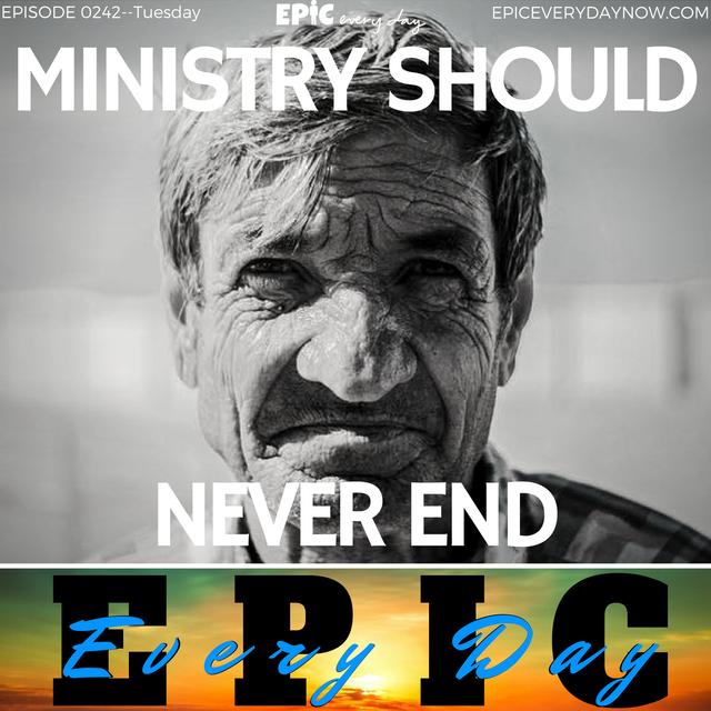 Ministry Should Never End - podcast episode cover