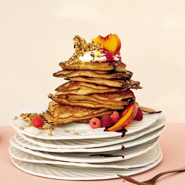 Julia Sherman makes Gluten-Free Buckwheat Groat Pancakes - podcast episode cover