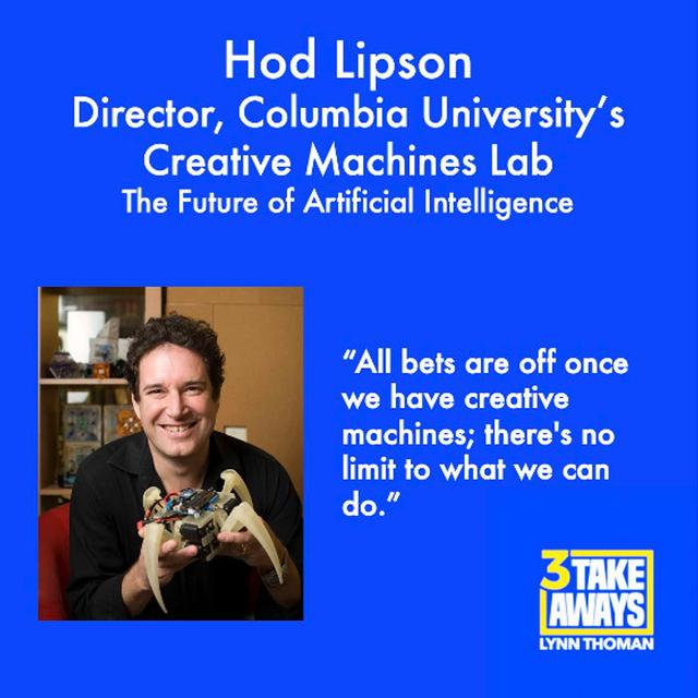 The Future of Artificial Intelligence: Head of Columbia University’s Creative Machines Lab Hod Lipson (repost) (#78) - podcast episode cover