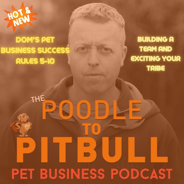 Episode 348 - Doms Pet Biz Rules 6-10: Building a Team and Exciting Your Tribe - podcast episode cover