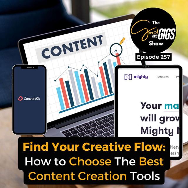 Find Your Creative Flow: How to Choose The Best Content Creation Tools - podcast episode cover
