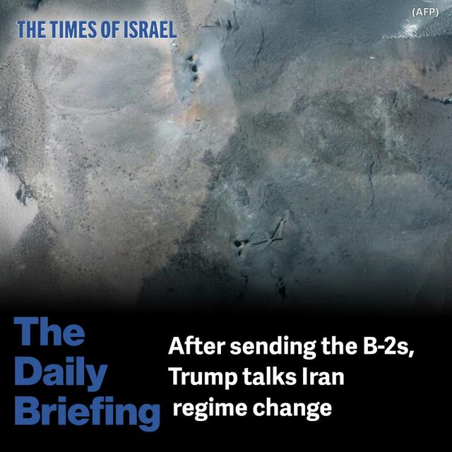 Day 626 - After sending the B-2s, Trump talks Iran regime change - podcast episode cover