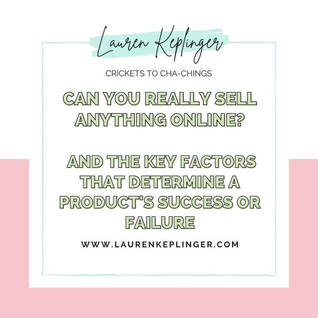 151. Can You Really Sell Anything Online? And the Key Factors that Determine a Product's Success or Failure (Myth #4) - podcast episode cover