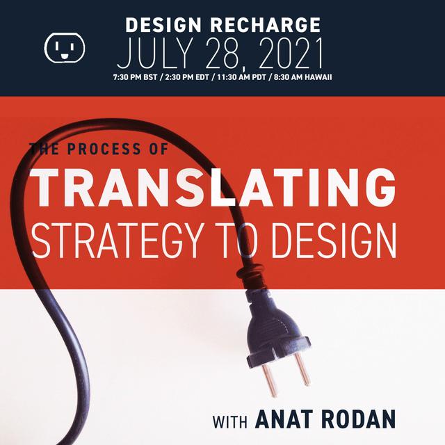 The Process of Translating Strategy to Design with Anat Rodan - podcast episode cover