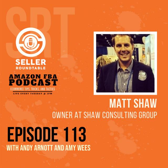 Pivot into Success - Amazon Seller Tips with Matt Shaw - Part 1 - podcast episode cover