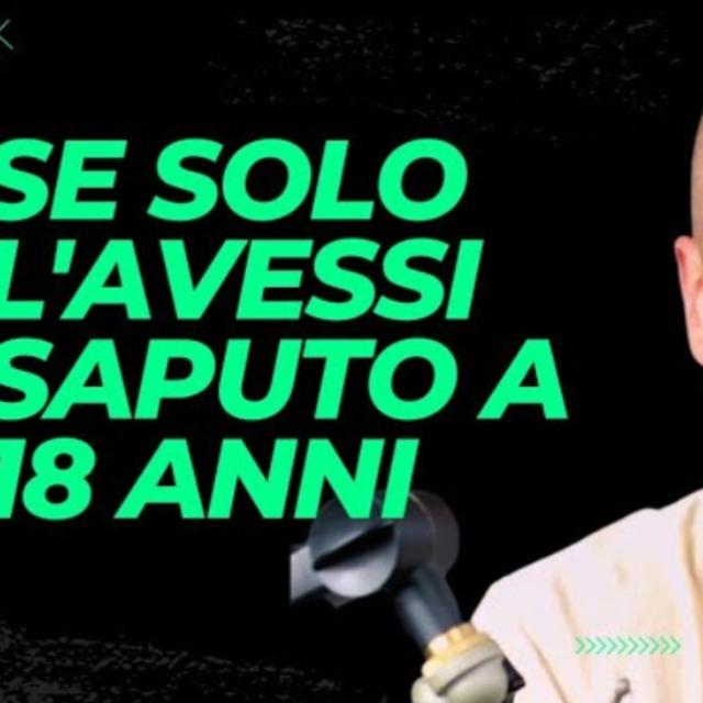 Se tornassi STUDENTE farei così - podcast episode cover