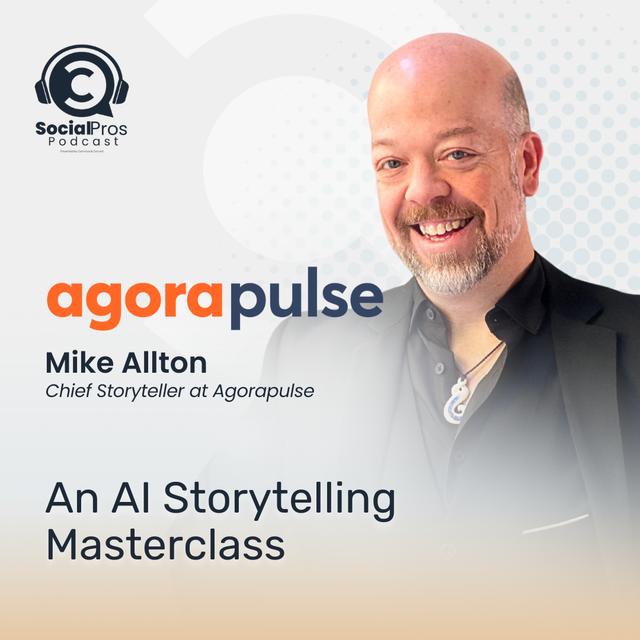 An AI Storytelling Masterclass with Mike Allton - podcast episode cover