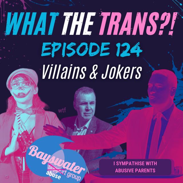 EP124 - Villains & Jokers - podcast episode cover