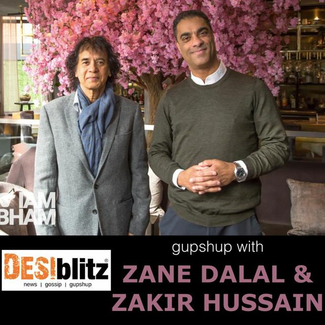 ZANE DALAL & ZAKIR HUSSAIN ~ Symphony Orchestra of India | DESIblitz Gupshup - podcast episode cover