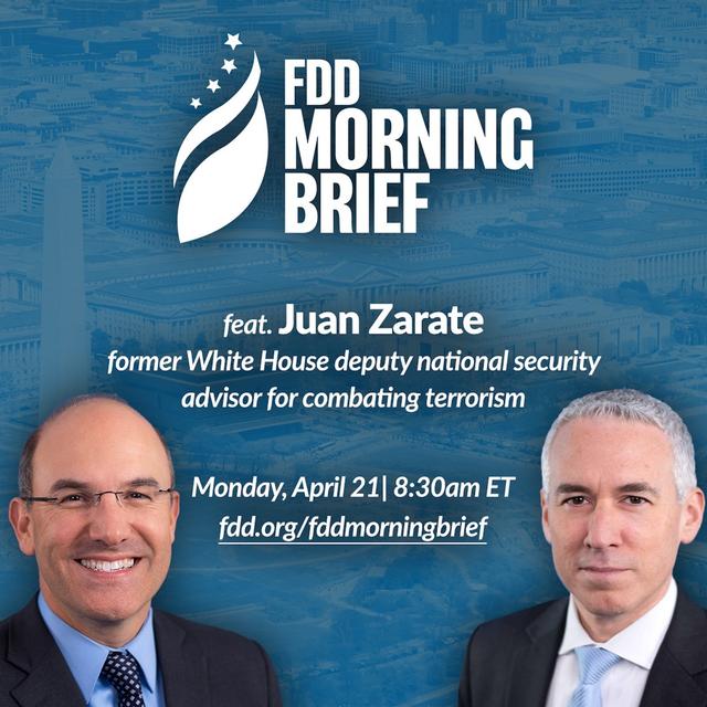 FDD Morning Brief | feat. Juan Zarate (Apr. 21) - podcast episode cover