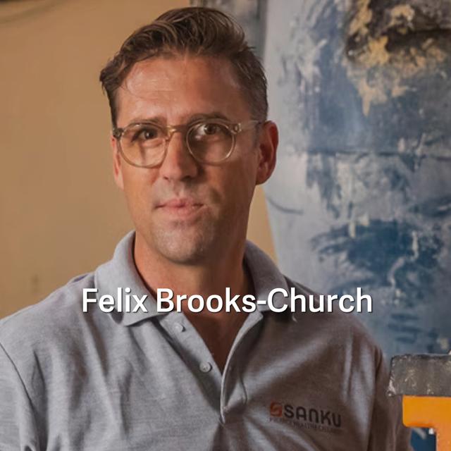 Felix Brooks Church- How one small machine could end malnutrition in Africa  - podcast episode cover