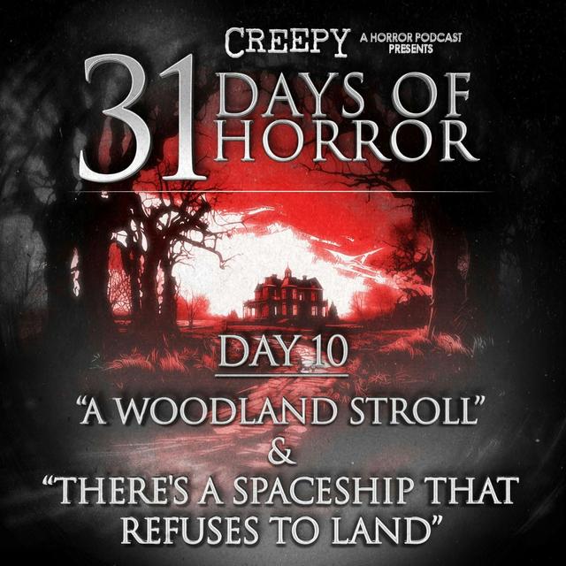 Day 10 - A Woodland Stroll & There's a Spaceship That Refuses to Land - podcast episode cover