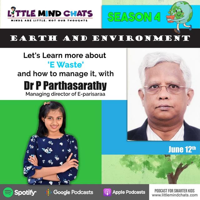 072: Impending E-waste Calamity with Dr Parthasarathy. - podcast episode cover
