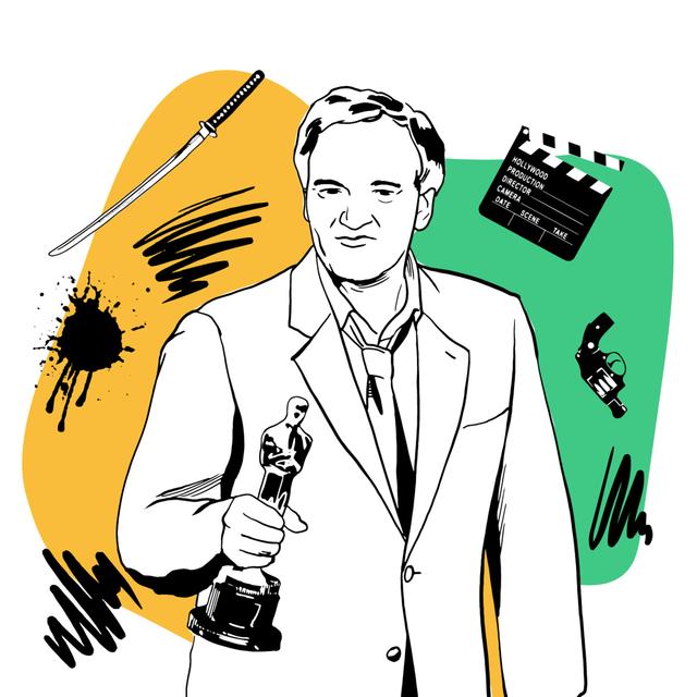 Quentin Tarantino - podcast episode cover
