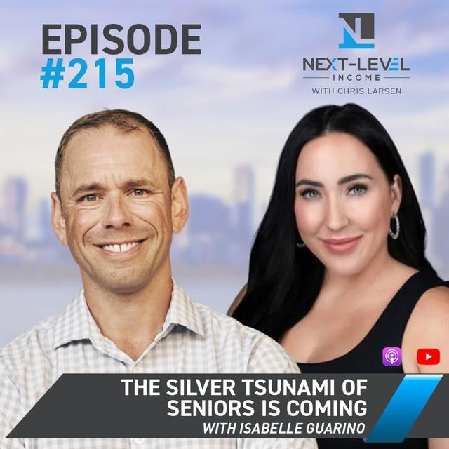 Ep 215: The Silver Tsunami of Seniors is Coming with Isabelle Guarino - podcast episode cover