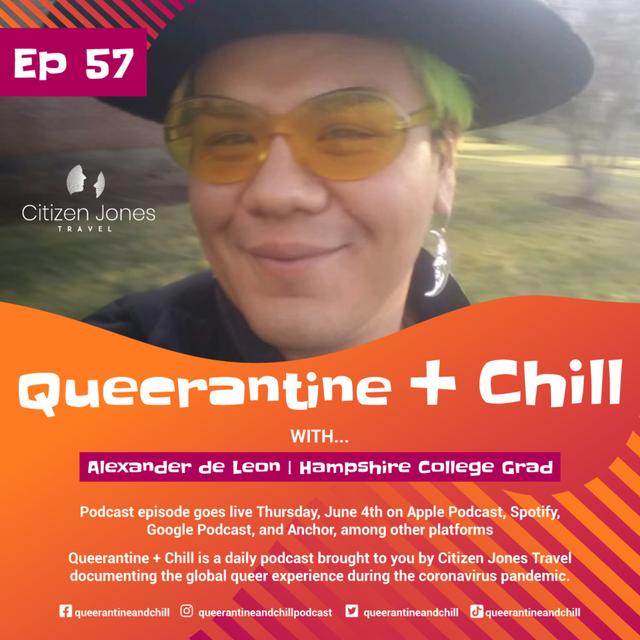 Recent College grad & student activist Alexander de Leon from Hampshire College, Massachusetts - podcast episode cover