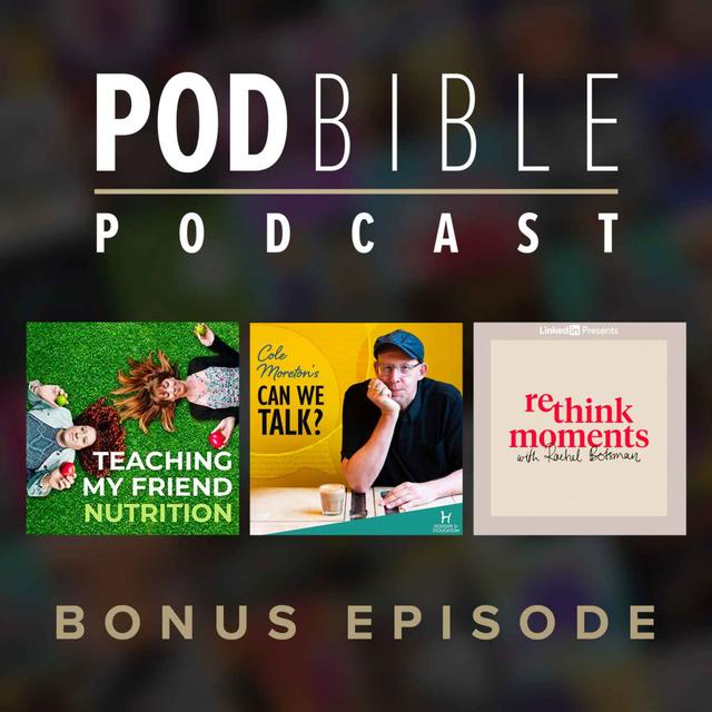 Bonus • Teaching My Friend Nutrition • Can We Talk • Rethink Moments - podcast episode cover