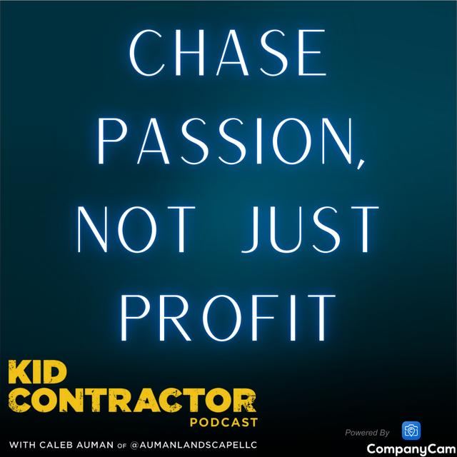 Ep 577. Chasing Passion, Not Just Profit - podcast episode cover