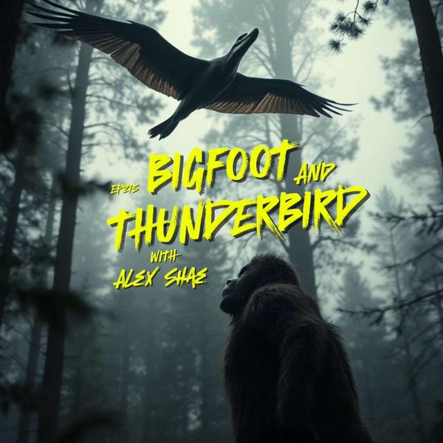 #Ep215: Bigfoot and Thunderbird with Alex Shae - podcast episode cover