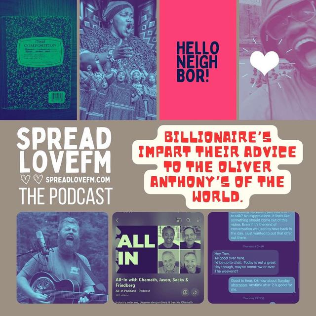 An Oliver Anthony inspired mend between friends. + A Mock Debate with Billionaires Over "Rich Men" - podcast episode cover